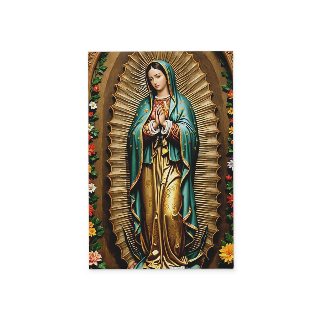 Garden Banner with Virgen de Guadalupe Design | Outdoor Decor for Easter,
