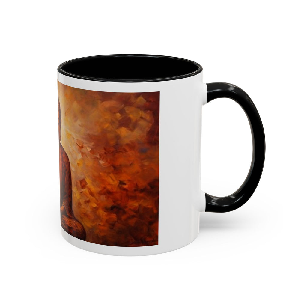 Meditative Buddha Coffee Mug | Zen Tea Cup for Yoga Lovers, Gift for