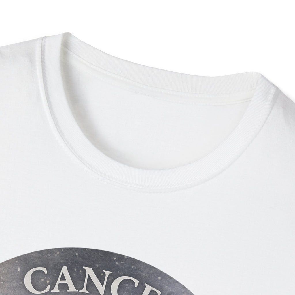 Cancer Zodiac Unisex Softstyle T-Shirt - Astrology Gift - June 22 to July 22