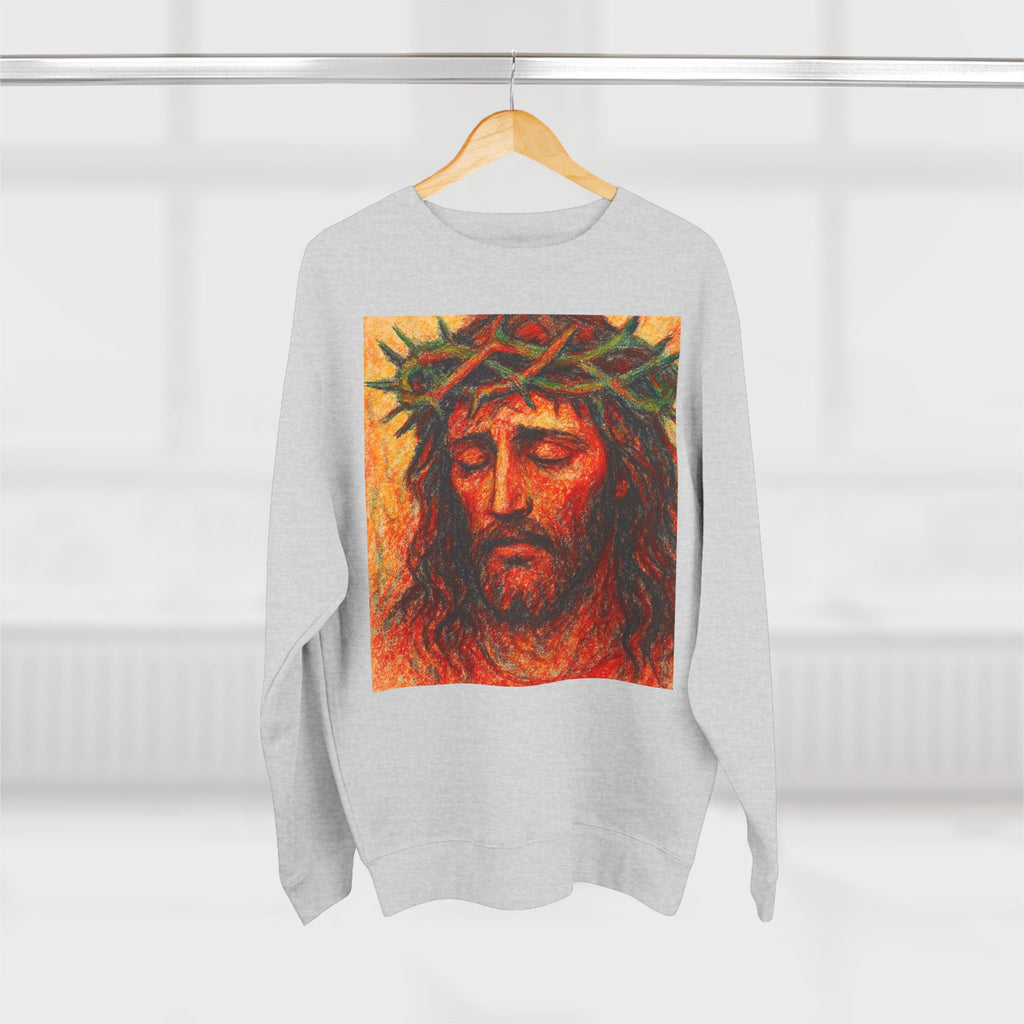 Jesus Christ Unisex Crewneck Sweatshirt, Christian Gift, Faith Apparel, The way