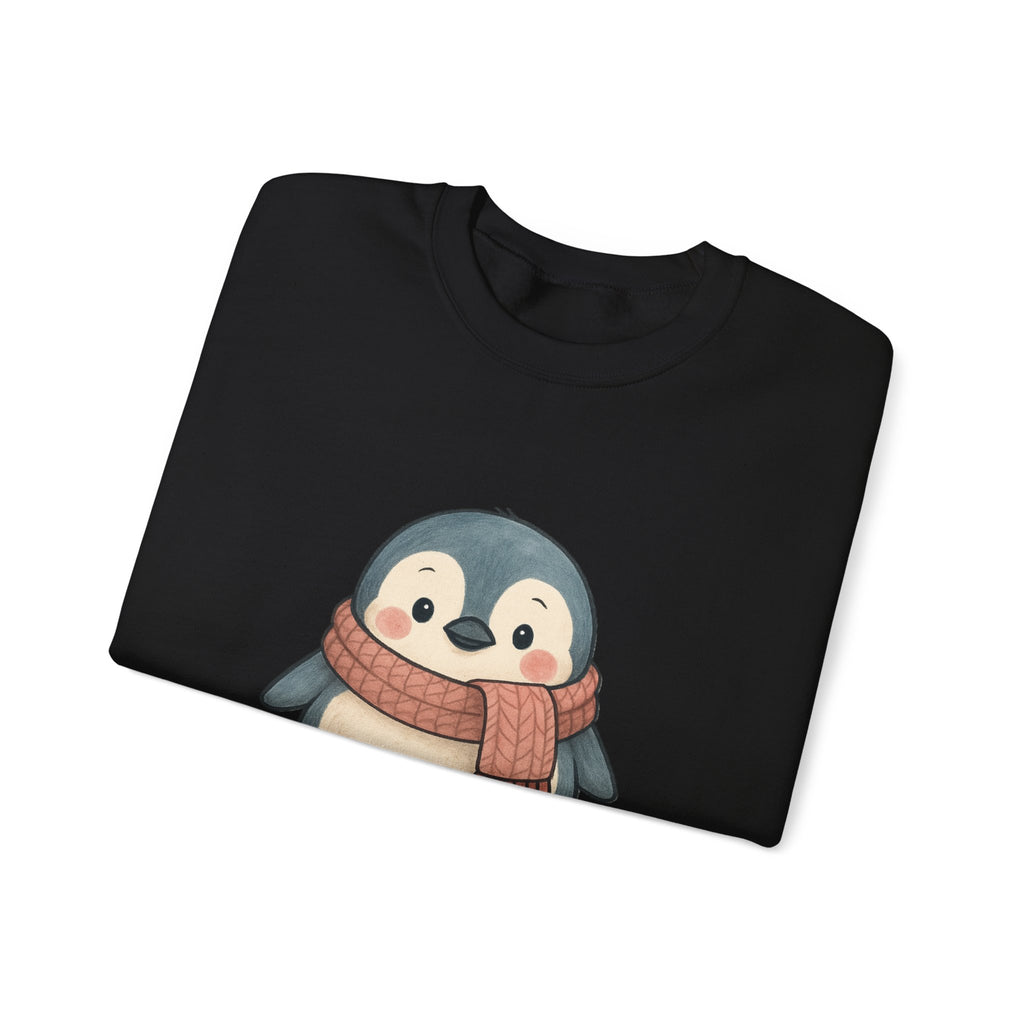 Cute Penguin Stay Cozy Sweatshirt | Cozy Winter Crewneck