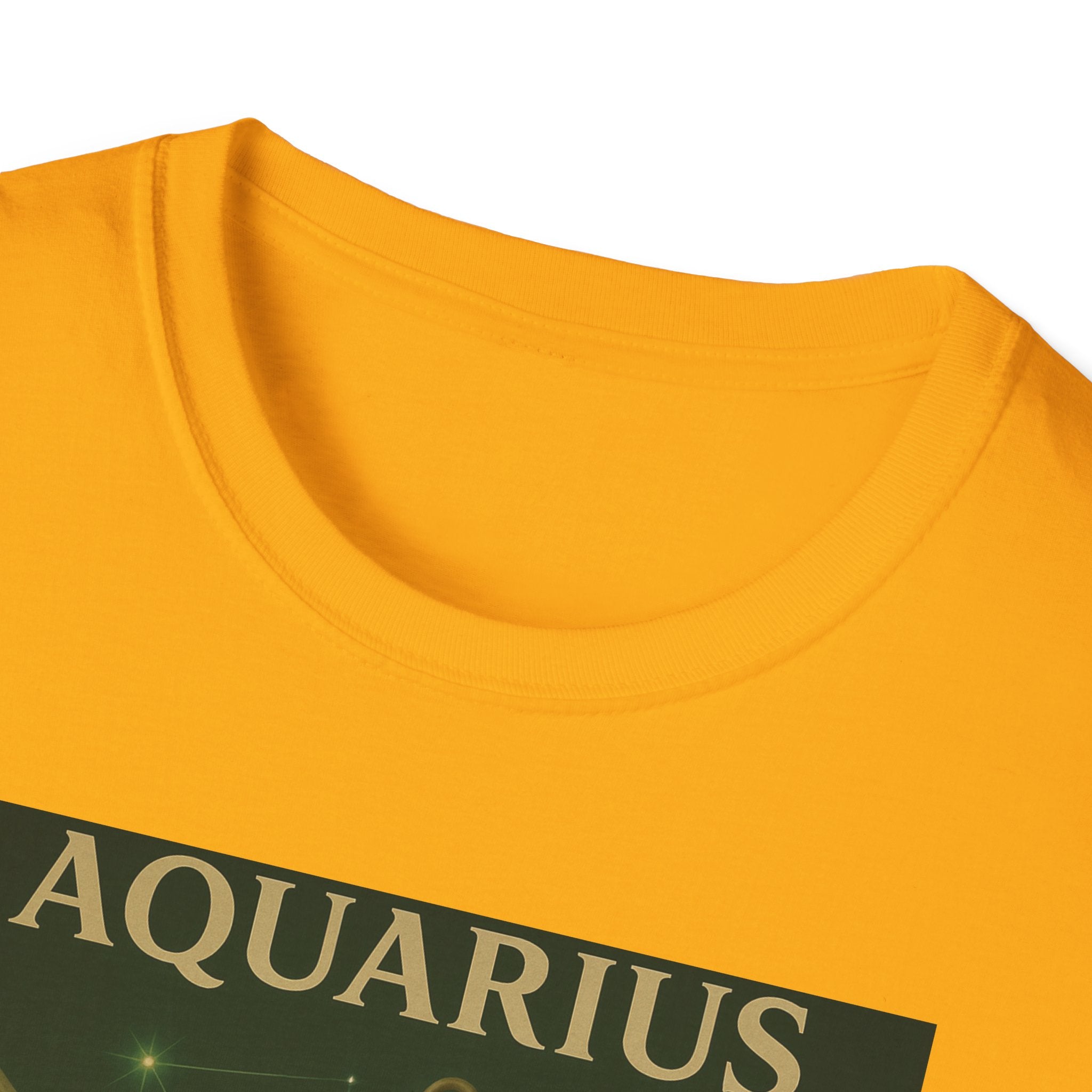 Aquarius Altruism Unisex Softstyle T-Shirt - Celestial Zodiac Tee