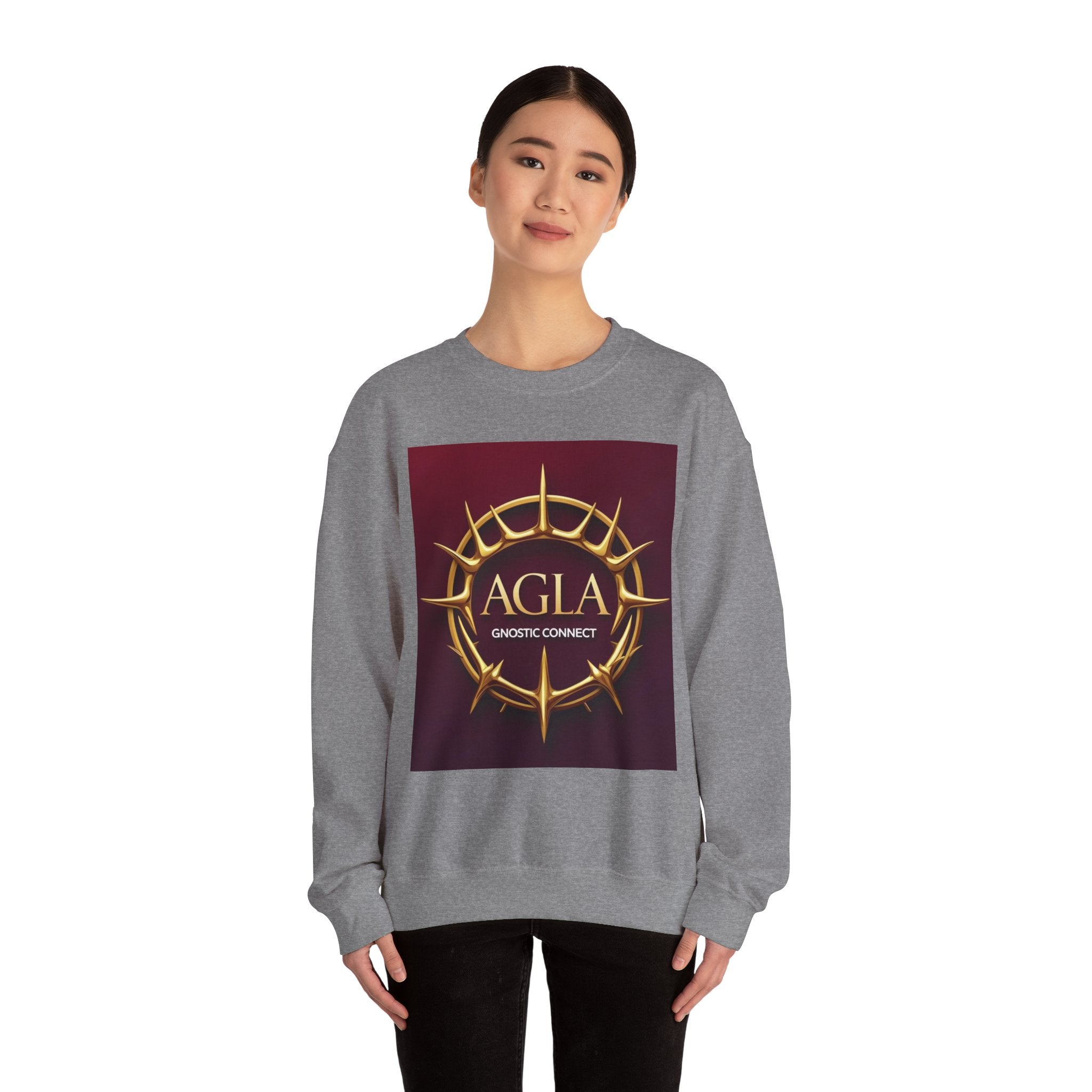 AGLA Gnostic Connect Crewneck Sweatshirt, Unisex Sweatshirt, Spiritual [...]