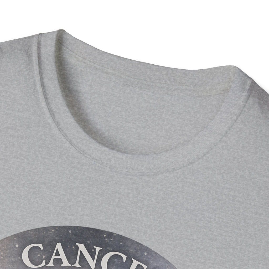 Cancer Zodiac Unisex Softstyle T-Shirt - Astrology Gift - June 22 to July 22