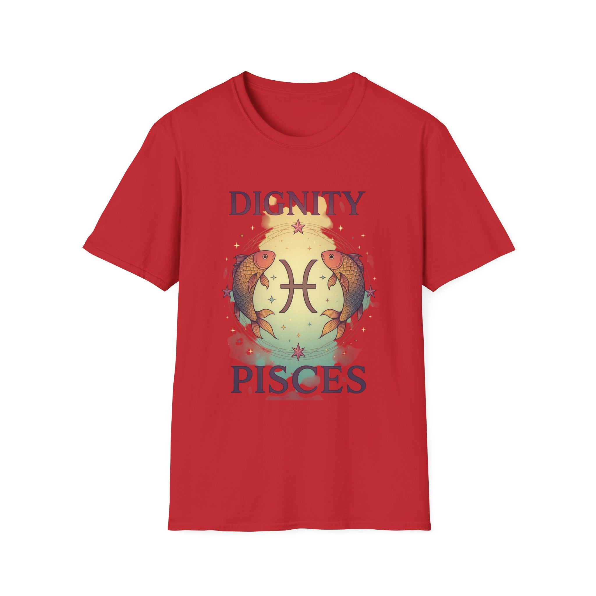 Pisces Astrology T-Shirt - Dignity & Stars Graphic | Zodiac