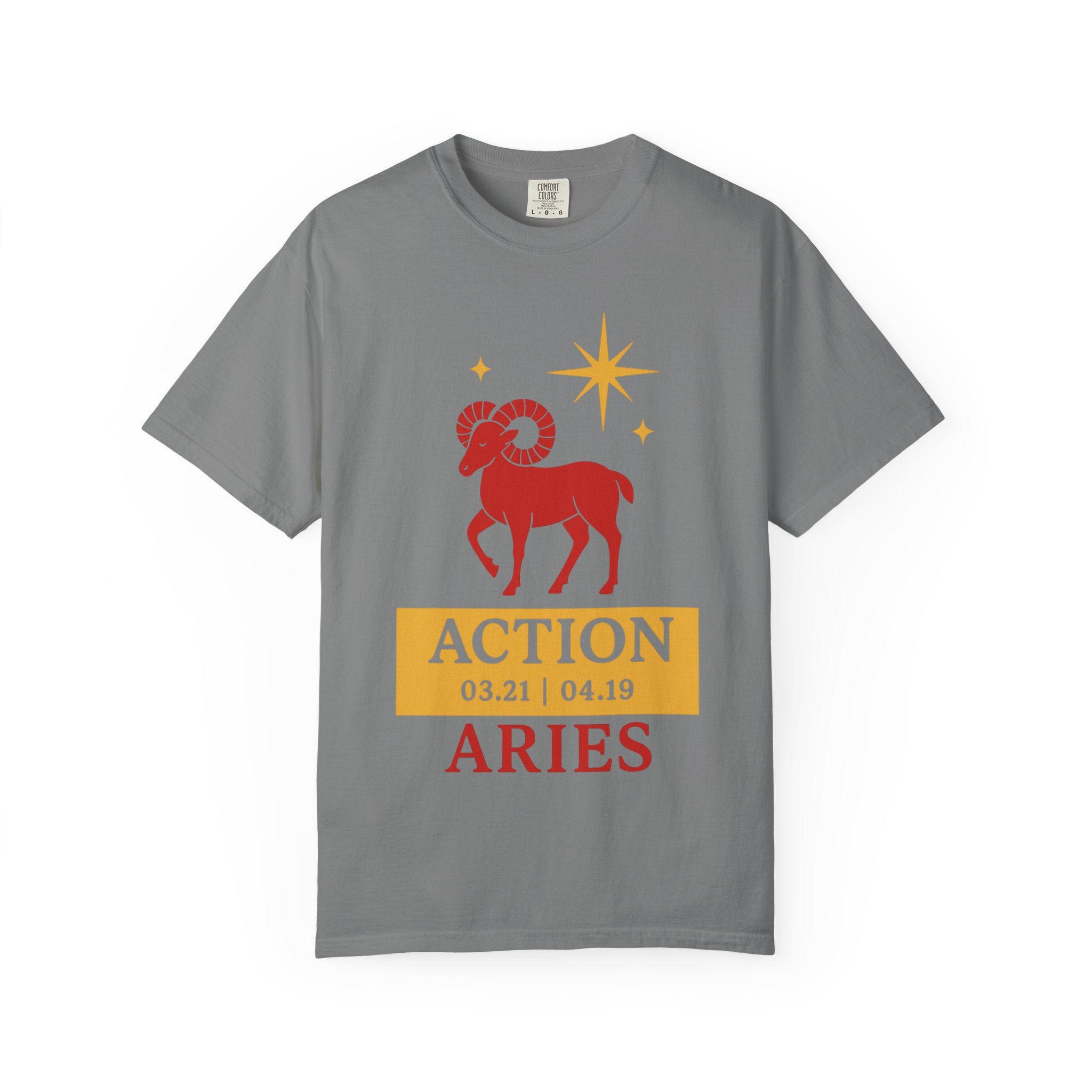 Aries Zodiac Unisex T-shirt | Action | Born on 03.21 to 04.19