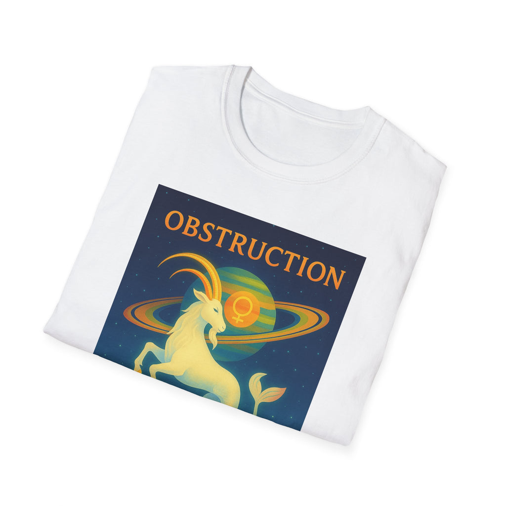 Capricorn Zodiac Graphic Tee - Unisex Softstyle T-Shirt | Astrology